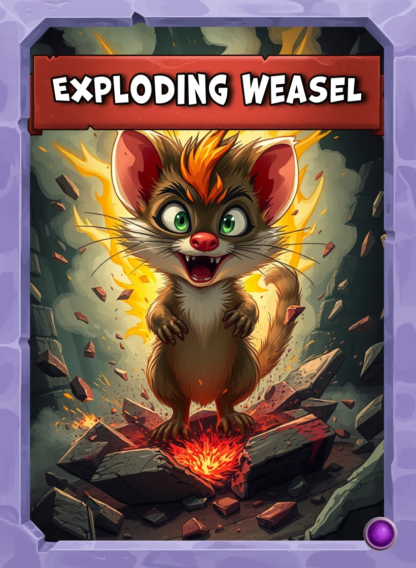 The Exploding Weasel