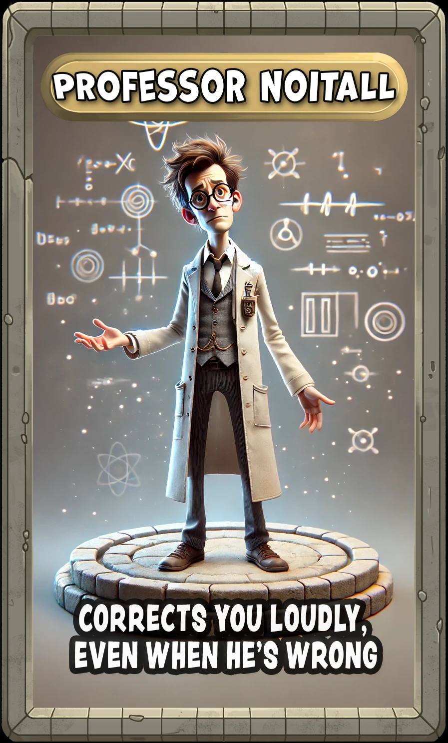Professor Noitall