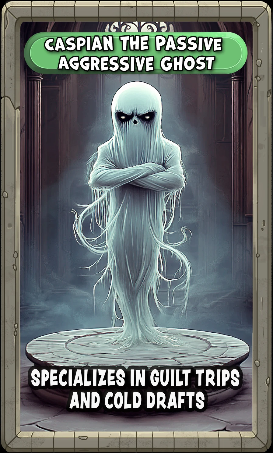 Caspian the Passive Aggressive Ghost